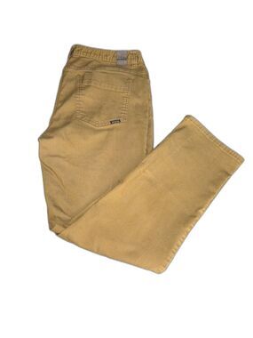 ​prAna Slim Fit Pants Men's 38x34 Brown Cotton Durable Outdoor Casual Comfort